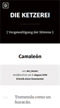 Mobile Screenshot of der-ketzer.com